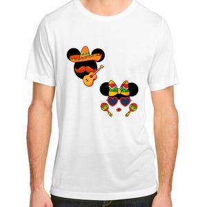 Mexican Mickey And Minnie Cinco De Mayo Couple Adult ChromaSoft Performance T-Shirt