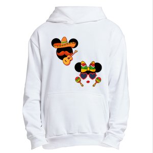 Mexican Mickey And Minnie Cinco De Mayo Couple Urban Pullover Hoodie