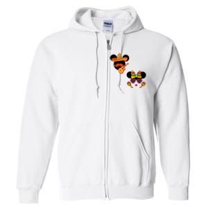 Mexican Mickey And Minnie Cinco De Mayo Couple Full Zip Hoodie