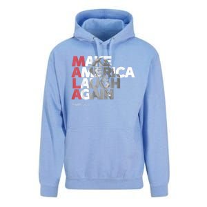 Mala Make America Laugh Again 2024 Kamala Harris President Unisex Surf Hoodie