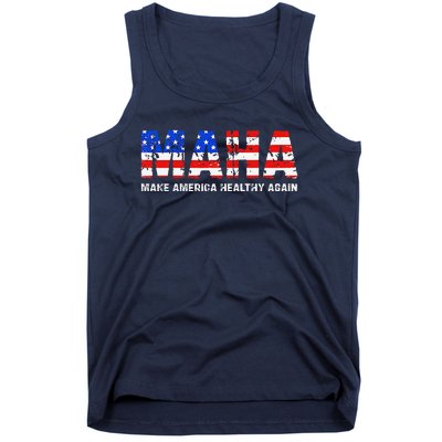 Maha Make America Healthy Again Us Patriotic 4th Of July Tank Top