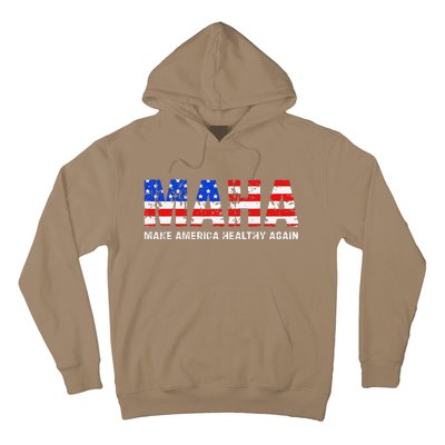 Maha Make America Healthy Again Us Patriotic 4th Of July Hoodie