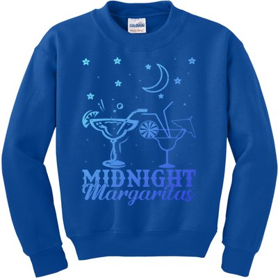 Midnight Margaritas Alcoholic Beverage Alcohol Gift Kids Sweatshirt