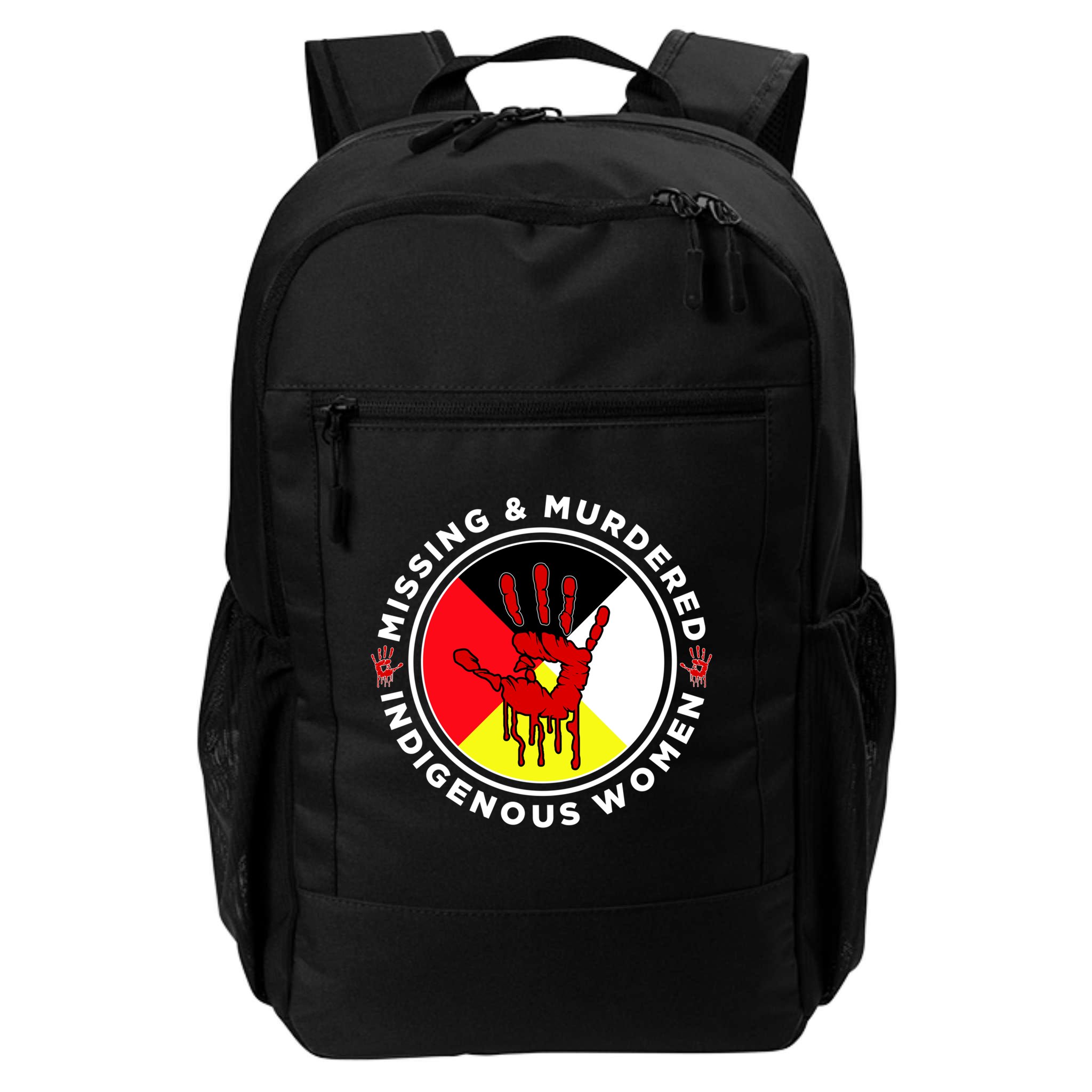 Mmiw Missing And Murdered Indigenous Medicine Wheel Mmiw Gift Backpack