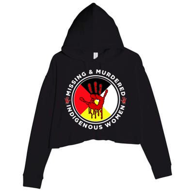 Mmiw Missing And Murdered Indigenous Medicine Wheel Mmiw Gift Crop Fleece Hoodie