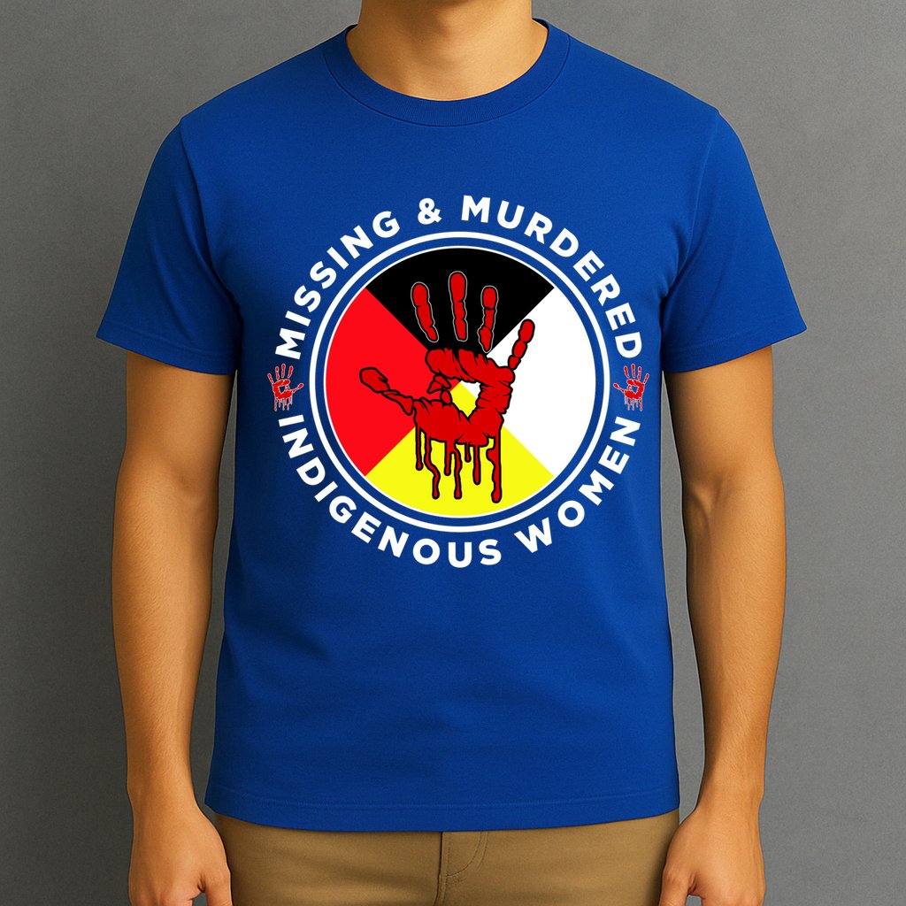 Mmiw Missing And Murdered Indigenous Medicine Wheel Mmiw Gift T-Shirt