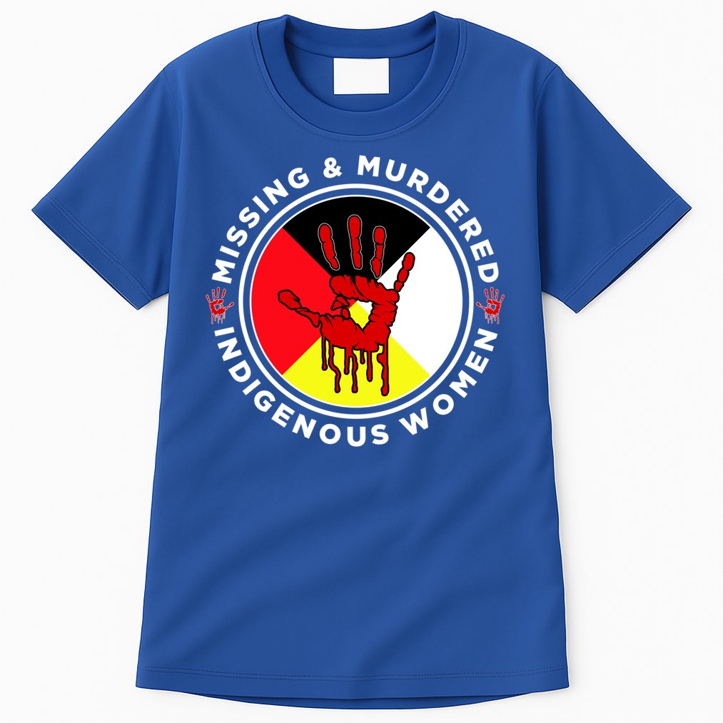 Mmiw Missing And Murdered Indigenous Medicine Wheel Mmiw Gift Tall T-Shirt