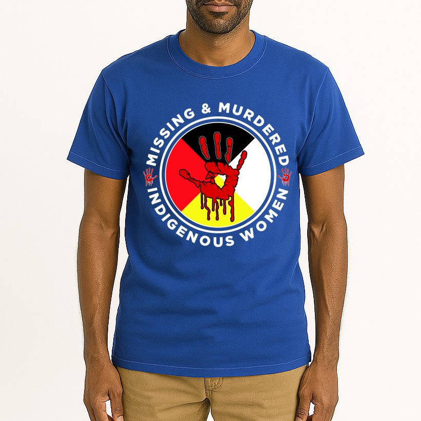 Mmiw Missing And Murdered Indigenous Medicine Wheel Mmiw Gift Tall T-Shirt