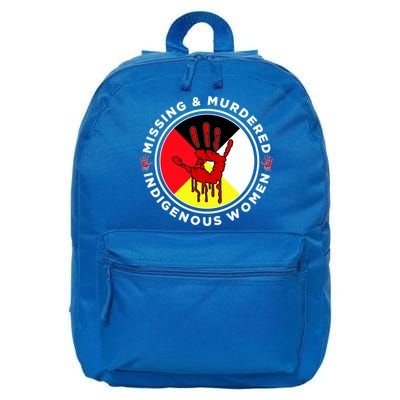 Mmiw Missing And Murdered Indigenous Medicine Wheel Mmiw Gift 16 in Basic Backpack