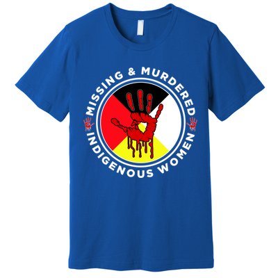 Mmiw Missing And Murdered Indigenous Medicine Wheel Mmiw Gift Premium T-Shirt