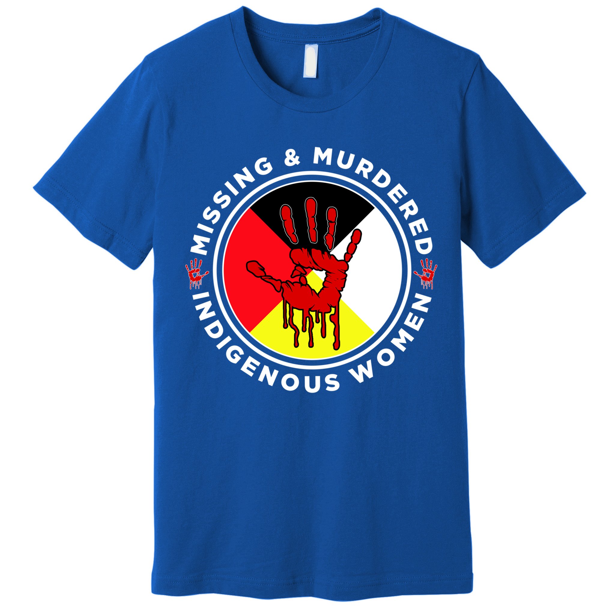Mmiw Missing And Murdered Indigenous Medicine Wheel Mmiw Gift Premium T-Shirt