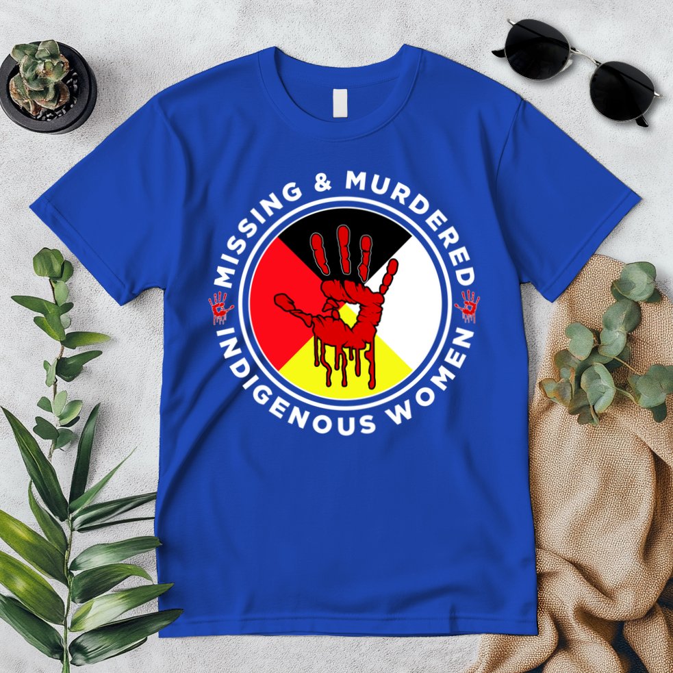 Mmiw Missing And Murdered Indigenous Medicine Wheel Mmiw Gift Premium T-Shirt