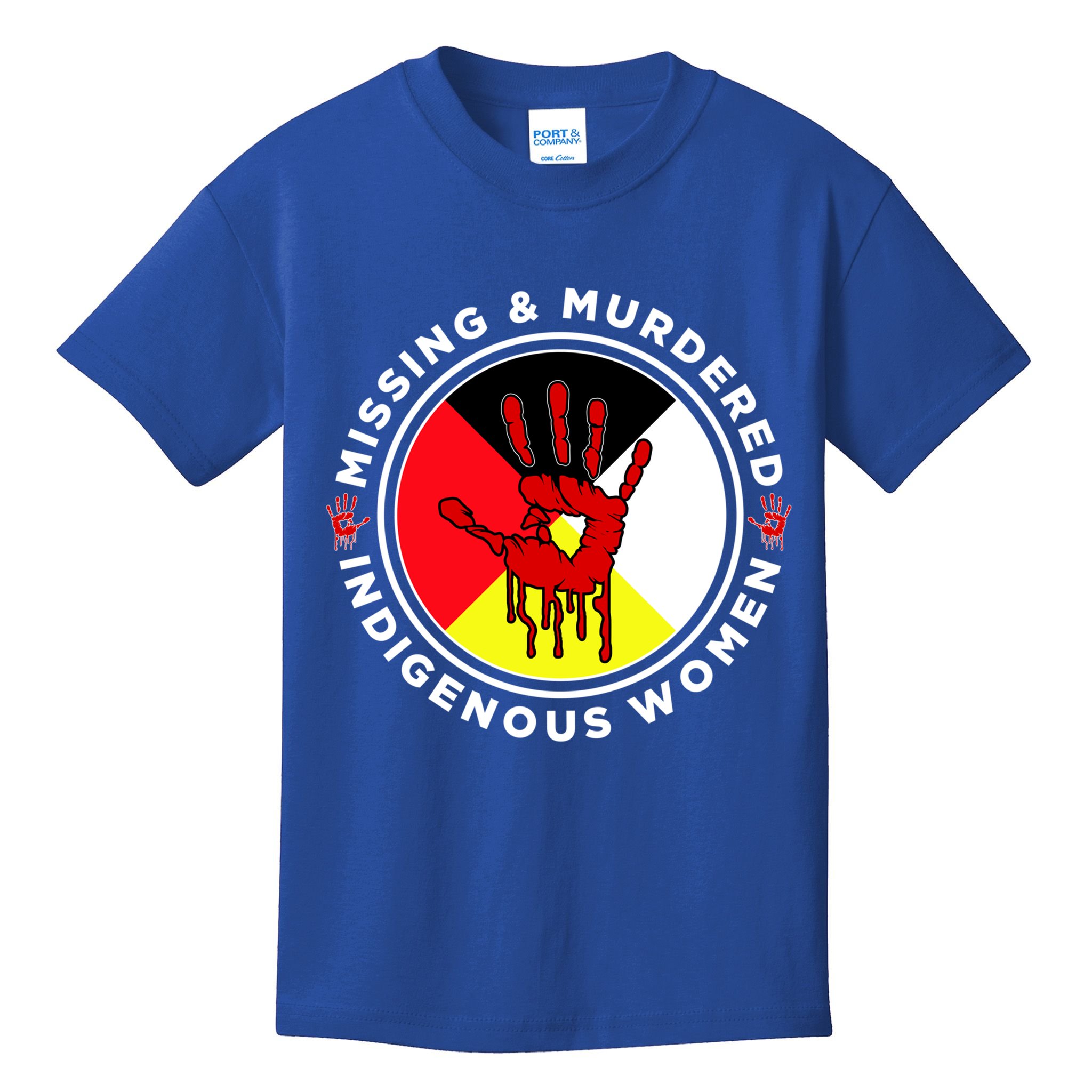 Mmiw Missing And Murdered Indigenous Medicine Wheel Mmiw Gift Kids T-Shirt