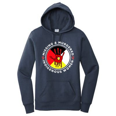 Mmiw Missing And Murdered Indigenous Medicine Wheel Mmiw Gift Women's Pullover Hoodie