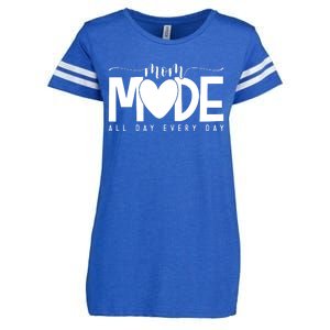 Mom Mode All Day Every Day Happy Mother's Day Mother Life Enza Ladies Jersey Football T-Shirt