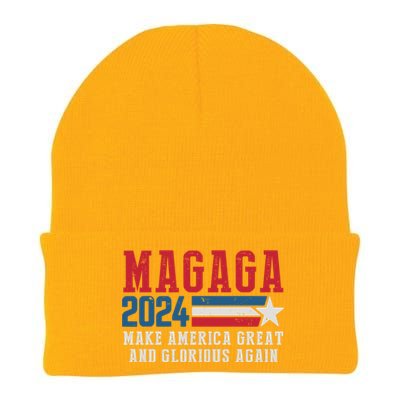 MAGAGA Make America Great And Glorious Again Trump For President Knit Cap Winter Beanie