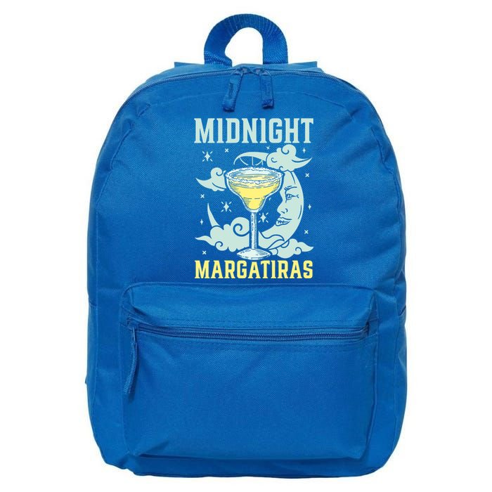 Midnight Margaritas Alcohol Er Cocktail Lover Great Gift 16 in Basic Backpack