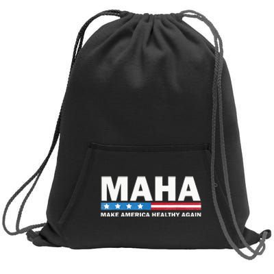 Maha Make America Healthy Again 2024 Us Election Sweatshirt Cinch Pack Bag