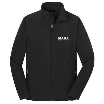 Maha Make America Healthy Again 2024 Us Election Core Soft Shell Jacket