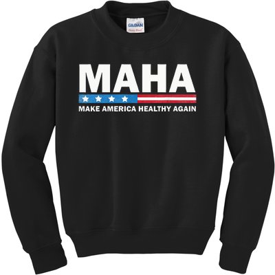 Maha Make America Healthy Again 2024 Us Election Kids Sweatshirt