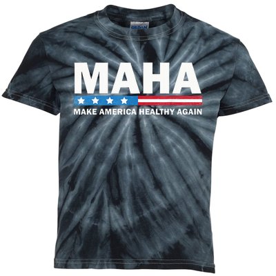 Maha Make America Healthy Again 2024 Us Election Kids Tie-Dye T-Shirt