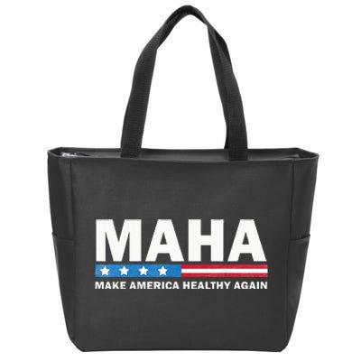 Maha Make America Healthy Again 2024 Us Election Zip Tote Bag