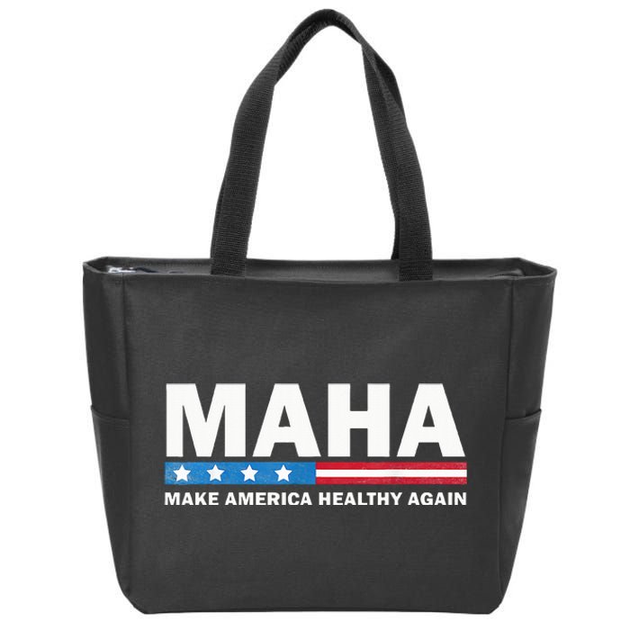 Maha Make America Healthy Again 2024 Us Election Zip Tote Bag