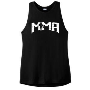 Mixed Martial Arts Mma Gift Ladies PosiCharge Tri-Blend Wicking Tank