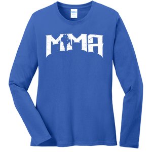 Mixed Martial Arts Mma Gift Ladies Long Sleeve Shirt