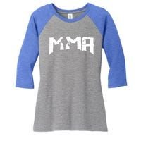 Mixed Martial Arts Mma Gift Women's Tri-Blend 3/4-Sleeve Raglan Shirt