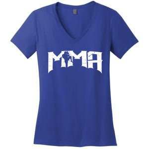 Mixed Martial Arts Mma Gift Women's V-Neck T-Shirt