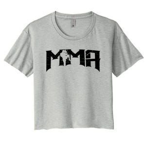 Mixed Martial Arts Mma Gift Women's Crop Top Tee