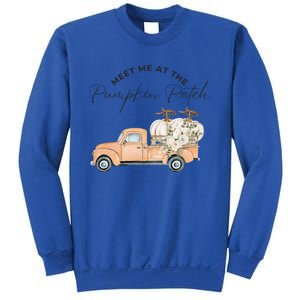 Meet Me At The Pumpkin Patch Truck Of Pumpkins Gift Sweatshirt