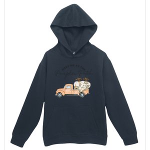 Meet Me At The Pumpkin Patch Truck Of Pumpkins Gift Urban Pullover Hoodie