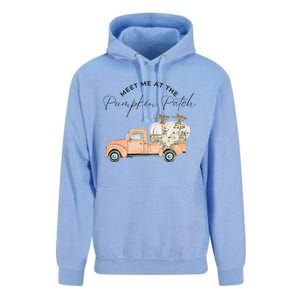 Meet Me At The Pumpkin Patch Truck Of Pumpkins Gift Unisex Surf Hoodie