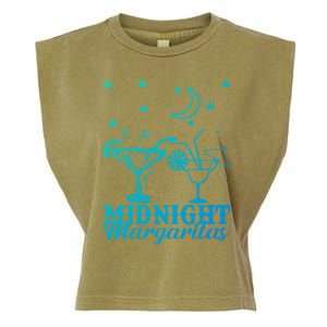 Midnight Margaritas Alcoholic Beverage Alcohol Gift Garment-Dyed Women's Muscle Tee