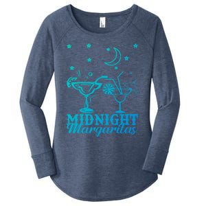 Midnight Margaritas Alcoholic Beverage Alcohol Gift Women's Perfect Tri Tunic Long Sleeve Shirt