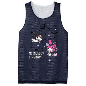 My Melody And Kuromi Halloween Mesh Reversible Basketball Jersey Tank