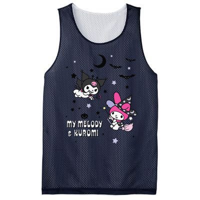 My Melody And Kuromi Halloween Mesh Reversible Basketball Jersey Tank