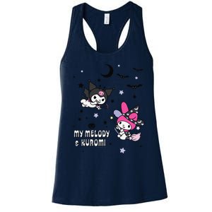 My Melody And Kuromi Halloween Women's Racerback Tank