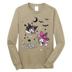 My Melody And Kuromi Halloween Long Sleeve Shirt