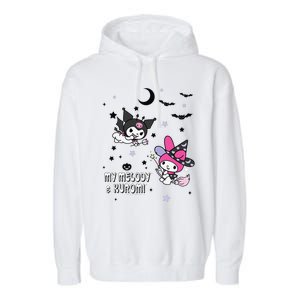 My Melody And Kuromi Halloween Garment-Dyed Fleece Hoodie