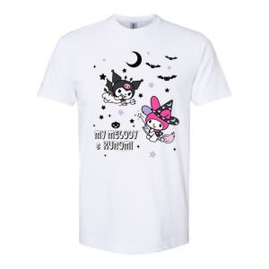 My Melody And Kuromi Halloween Softstyle CVC T-Shirt