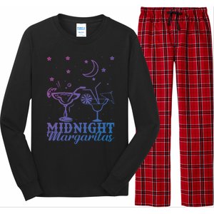 Midnight Margaritas Alcoholic Beverage Alcohol Gift Long Sleeve Pajama Set