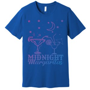 Midnight Margaritas Alcoholic Beverage Alcohol Gift Premium T-Shirt