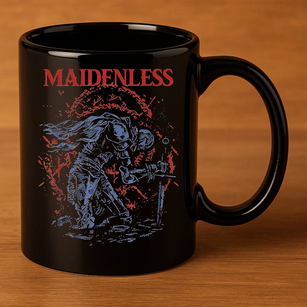 Maidenless 11oz C Handle Ceramic Mug