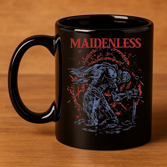 Maidenless 11oz C Handle Ceramic Mug