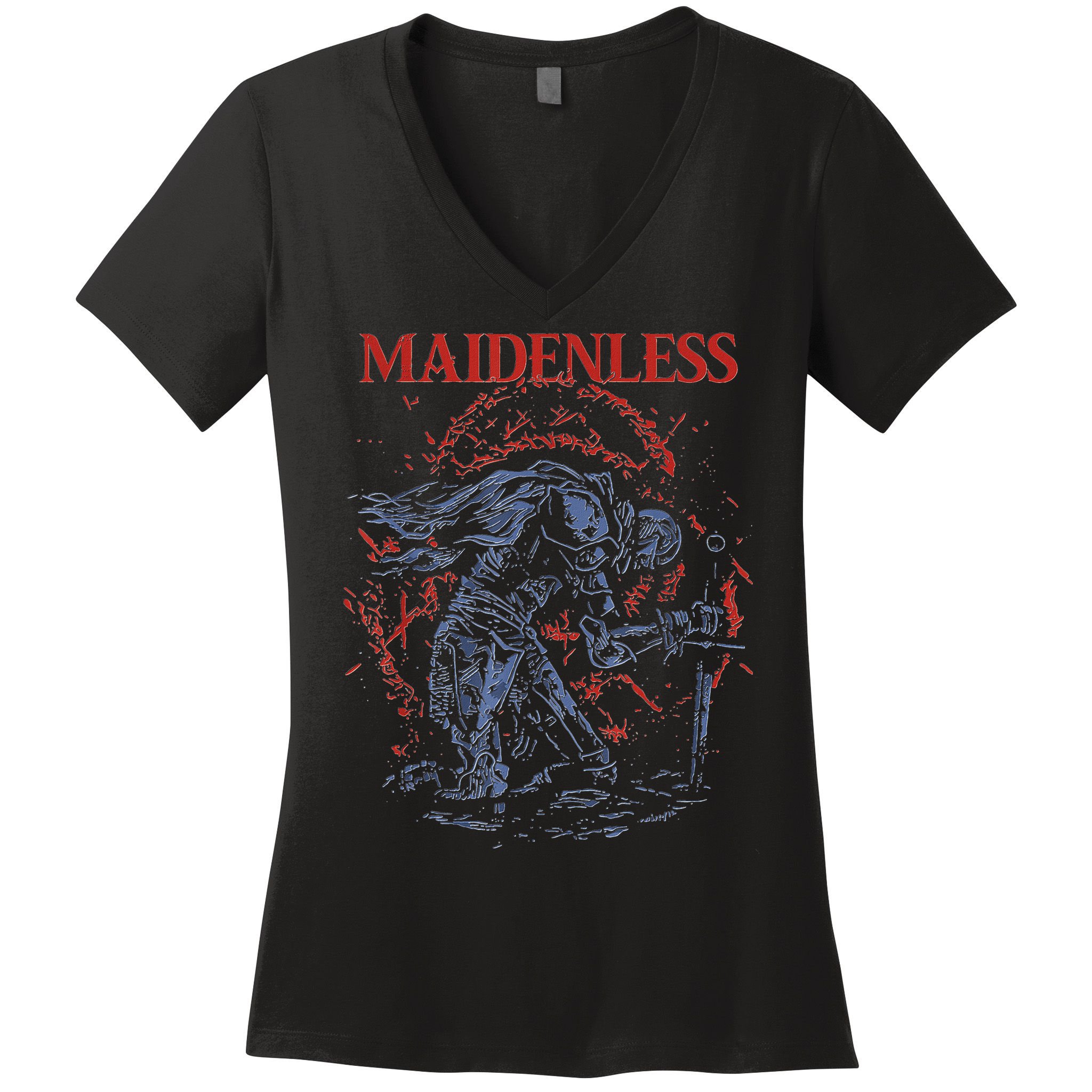 Maidenless Women's V-Neck T-Shirt