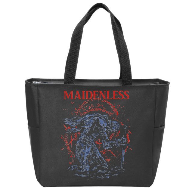 Maidenless Zip Tote Bag