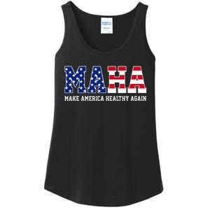 Maha Make America Healthy Again Us Patriotic Ladies Essential Tank